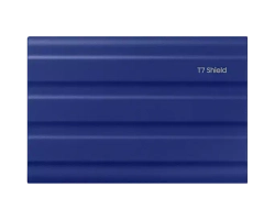 Внешний SSD Samsung 2Tb T7 Shield, USB 3.2 Gen 2 Type-C, синий (MU-PE2T0R/WW)