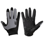 Перчатки полноразмерные STG Fit Skin, размер L, серый с черным