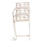 Цветочница Secret de Maison TRIO ( mod. PL08-9998 ) металл, 31х23х60см, antique white