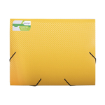 Папка на резинке Alingar, A4, 240х330х33 мм, 600 мкм, ассорти,текстура диагональ , "Caviar"