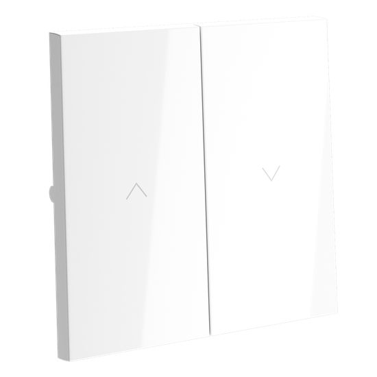 Клавиши для выключателя жалюзи, S70 (белый глянцевый)