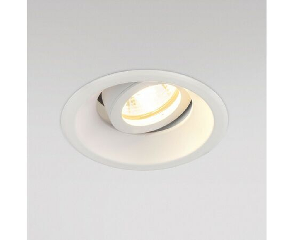 Встраиваемый светильник поворотный Elektrostandard 6068 MR16 WH белый a036506