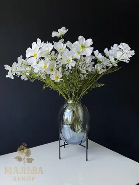 Ваза для цветов "Джио" большая 25.5x25.5x40 см