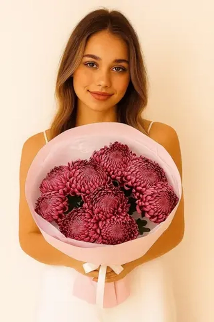 Букет "Бигуди"