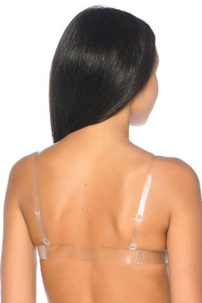 Бюстгальтер силиконовый "пуш-ап" с бретелями 38010 прозрачный Coquette Revue