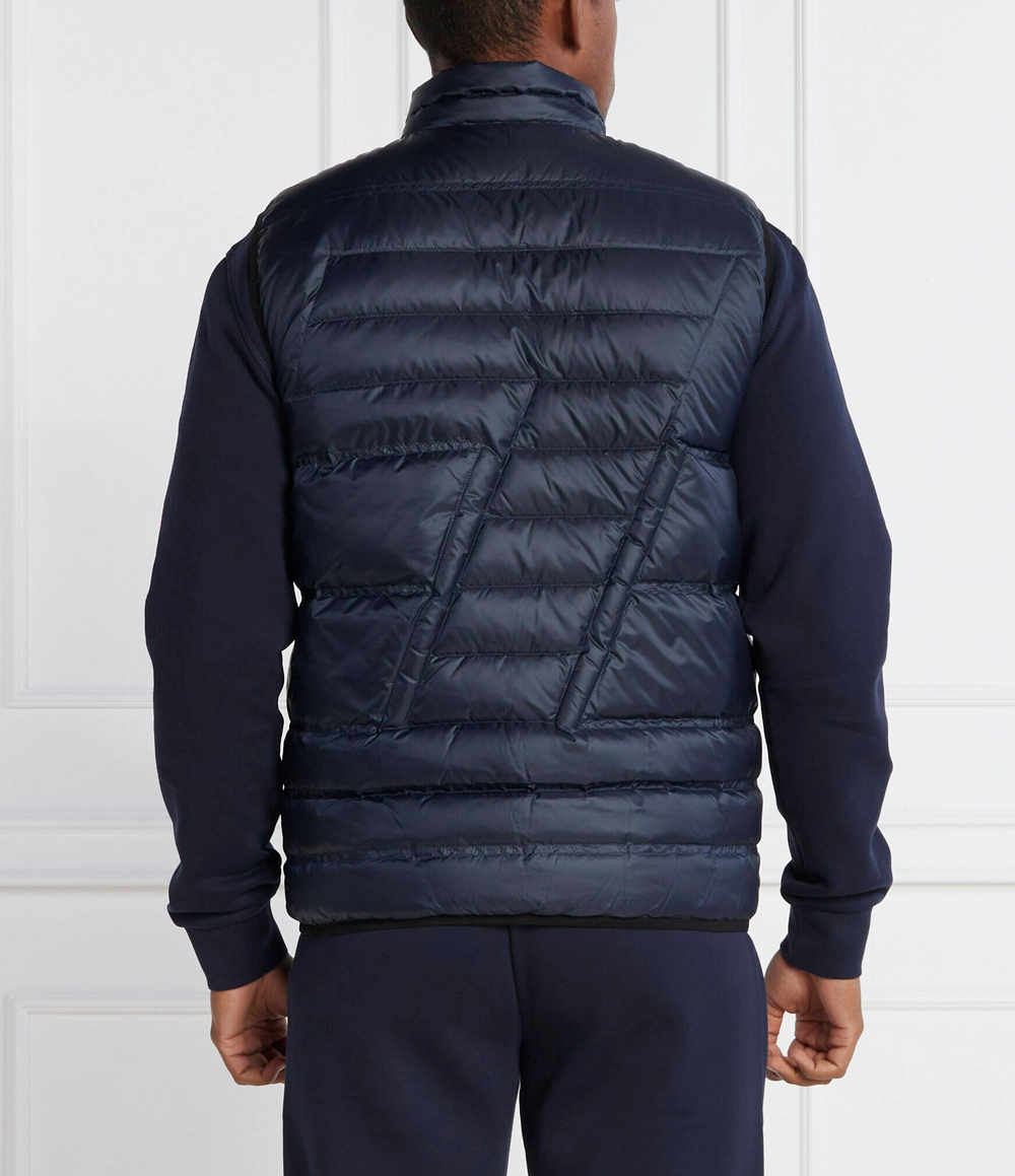 Пуховая безрукавка EA7 - темно-синий(6RPQ02 PN5ZZ)