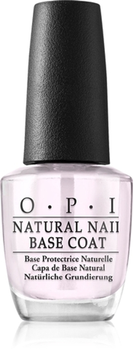 OPI Natural Nail Base Coat - Основа под макияж для ногтей, 15 ml