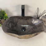 Раковина из речного камня RS-65182 53*33*15 0862