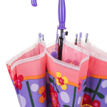 Зонт Цветы голубой, д-50 см, длина 62 см, с-30185