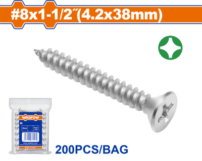 Саморез с потайной головкой