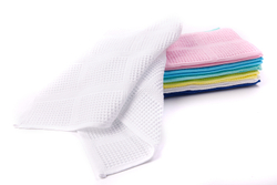 Полотенце вафельное, г/к, 260 гр/м2, 100х150, арт. CW 100-150, цвет: 024-белый,