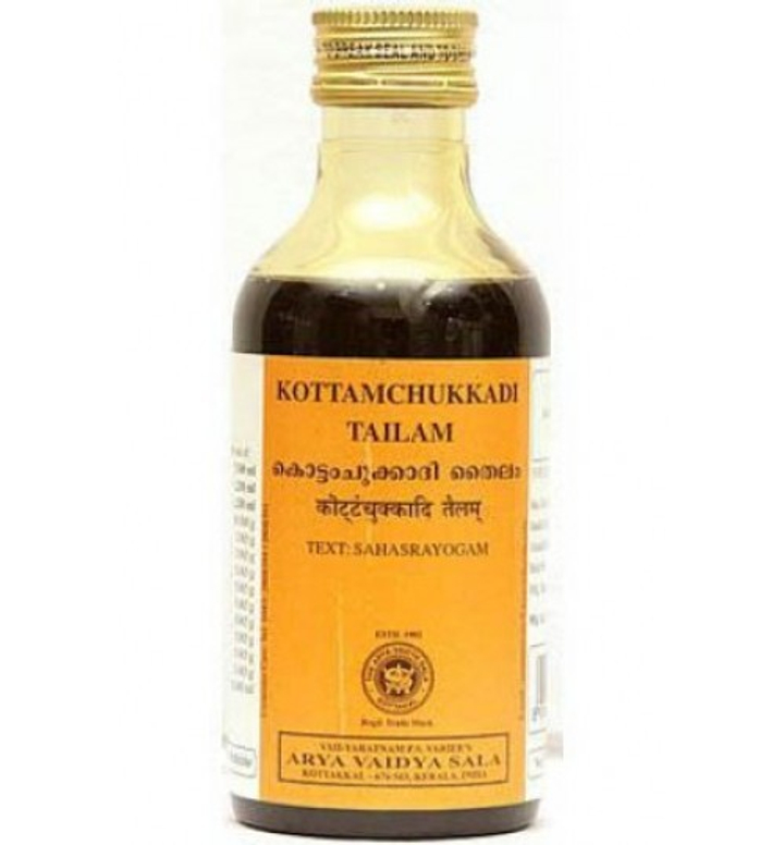Масло Kottakkal Kottamchukkadi Tailam улучшает кровоснабжение 200 мл