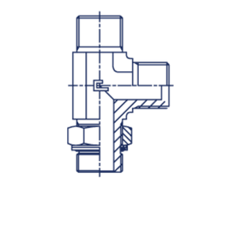 Штуцер FRGL BSP 1/4 - BSP 1/8