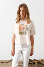 23057 Джемпер женский (бледно-персиковый)