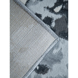 Ковер для комнаты напольный, оттенок серый, основа полиэстер