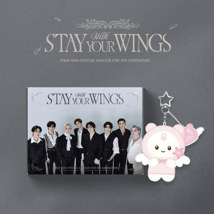 Членство Stray Kids STAY 6TH GENERATION MEMBERSHIP (KIT + ALBUM PLUSH KEYRING)