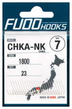 Крючки FUDO 1801 CHKA-BN #10 (20PCS/BAG)