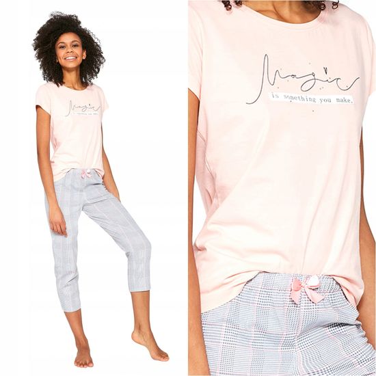 Пижама женская с коротким рукавом Cornette 670/199