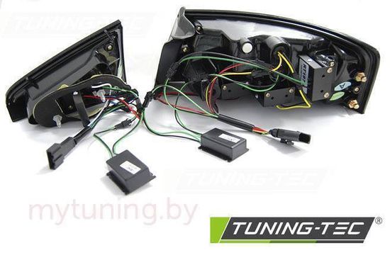 Задние фонари smoke led bar для Audi A5 coupe