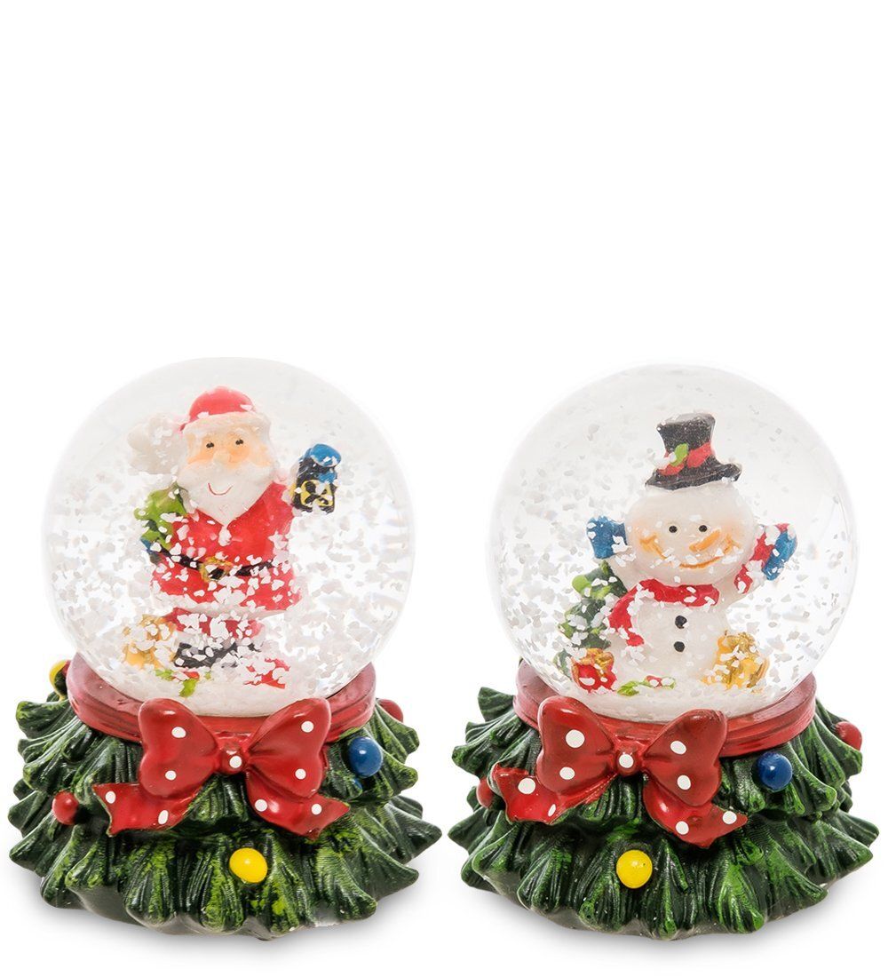 XM-607 Шар со снегом «С Новым Годом!»