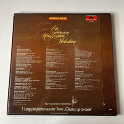 Винтажная виниловая пластинка LP Джеймс Ласт James Last Die Schonsten Klassischen Melodien (Germany 1980) Бокс Сет 3 LP