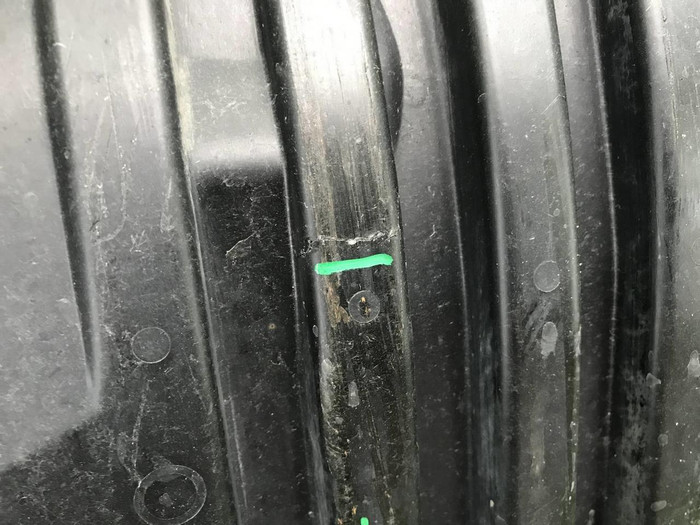 Пыльник переднего бампера Mercedes E W213 (16-21)