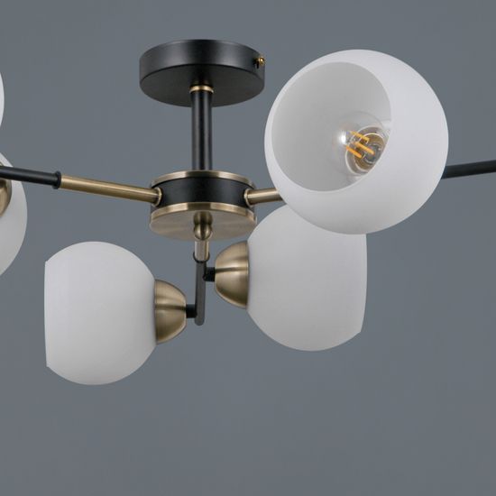 IL0469-6CSQ-24 BK AB LIBRA светильник потолочный