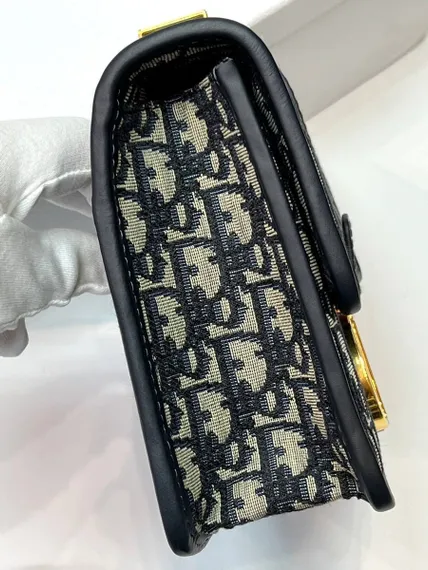 Сумка Dior 30 Montaigne жаккард Oblique