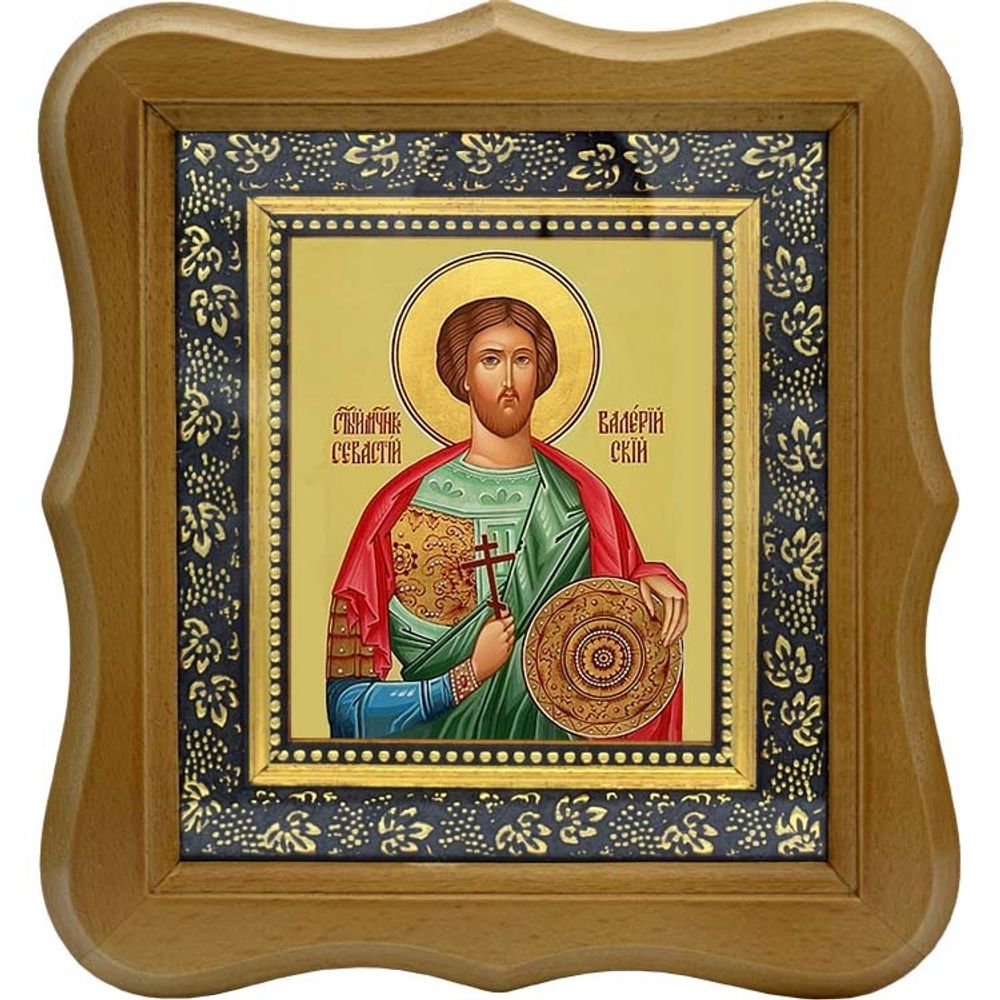 Валерий Севастийский Святой мученик. Икона на холсте.