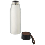 Ljungan Бутылка из нержавеющей стали объемом 500 мл с медной вакуумной изоляцией, ремешком и крышкой из искусственной кожи