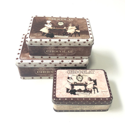 Коробка жестяная Шоколад малая [Арт. SEB13375]