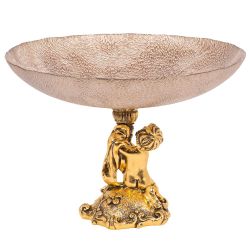 Фруктовница-конфетница Эдем Бронза