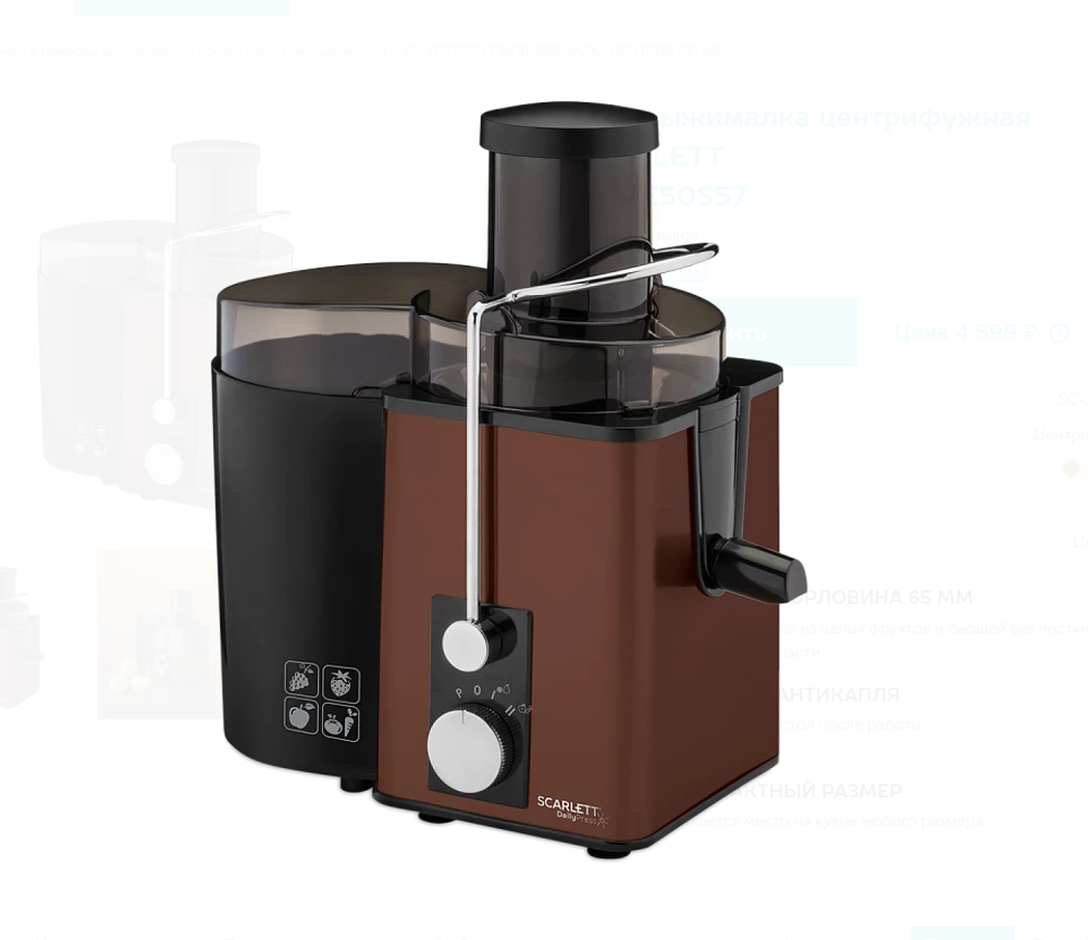Соковыжималка Scarlett SC-JE50S57 (h)
