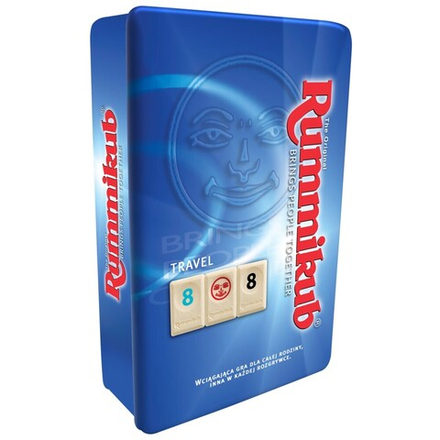 Руммикуб TRAVEL Жестяная версия для путешествий LMD1606