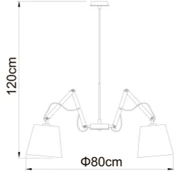 Подвесная люстра Arte Lamp