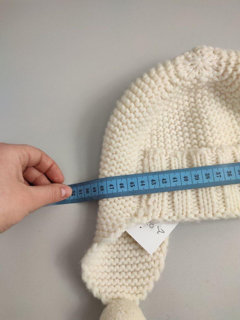 Шапка с ушками на 5-6 лет