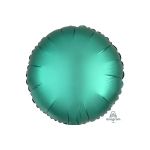 Круг Сатин Бирюзовый An 18"