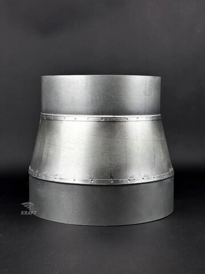 Переход Ø160x200 оцинк. сталь