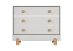 Комод Ice-cream 3 ящика (светло-серый)