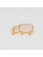 Деревянная менажница "Грузовик" из кедра