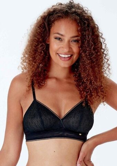 Бралетт без косточек Delicate Lace (Размер: 34B) (Цвет: черный)