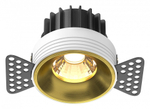 Встраиваемый светильник Maytoni Round DL058-12W3K-TRS-BS