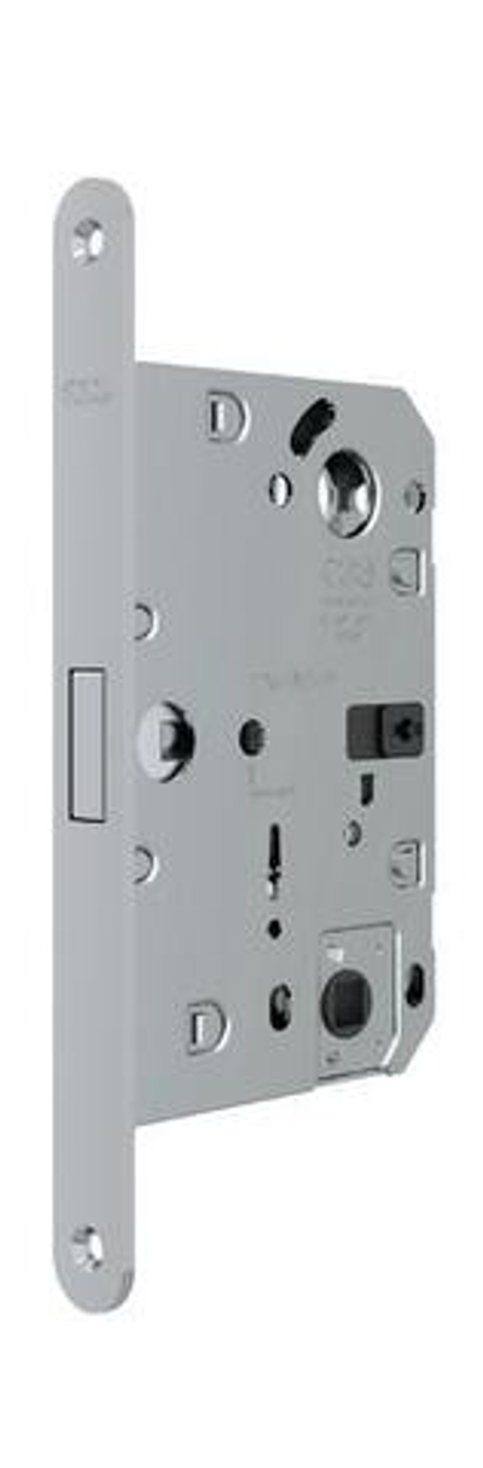 Защелка врезная AGB (АГБ) WC (матовый хром) тех. уп. без отв. пл. POLARIS WAVE