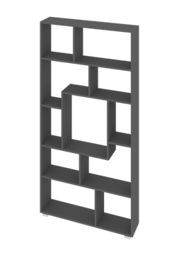 Стеллаж ЛАВОРО-3 /900*1800*200/ белый / розовый кварц