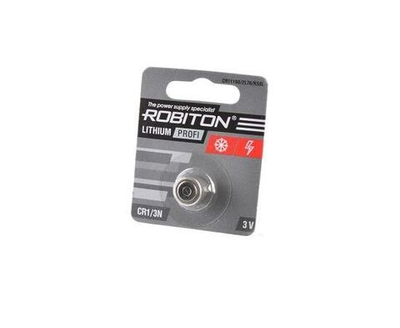 Батарейка фотолитиевая ROBITON PROFI CR1/3N BL1 1 шт.
