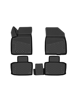 Коврики в салон для Dong Feng Shine MAX 2023- Седан, 4шт. (полиуретан) ELEMENT3DAN0463210K