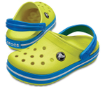 Сабо детские Crocs Crocband Tennis Ball Green/Ocean