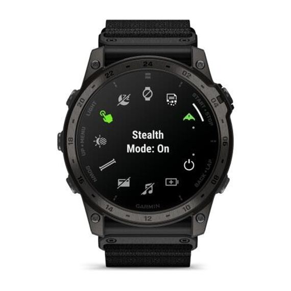Garmin Tactix 7 AMOLED — тактические часы с ярким дисплеем и нейлоновым ремешком