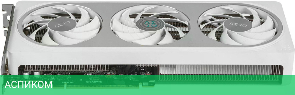 Видеокарта GigaByte GeForce RTX 5060 Aero OC 8G GDDR7 (GV-N5060AERO OC-8GD)