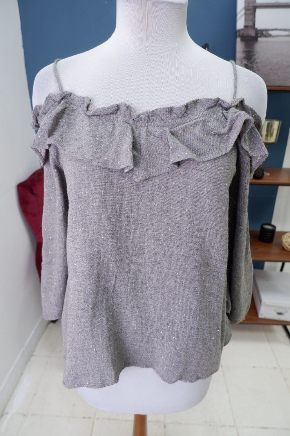 Блузка Zara интересная 42 размер